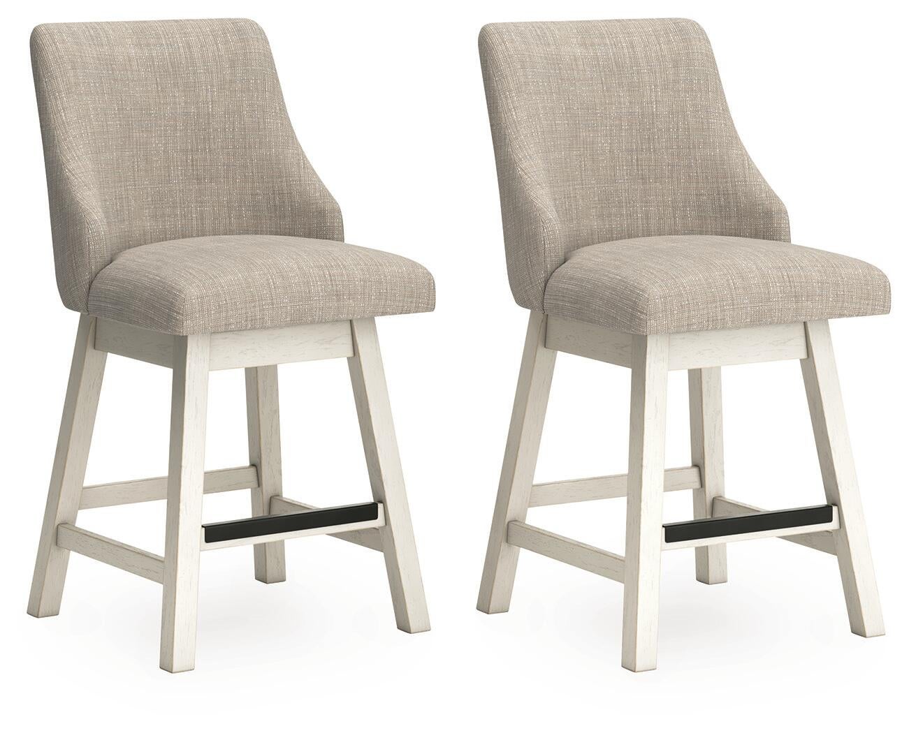 Ashley Express - Robbinsdale UPH Swivel Barstool (2/CN)