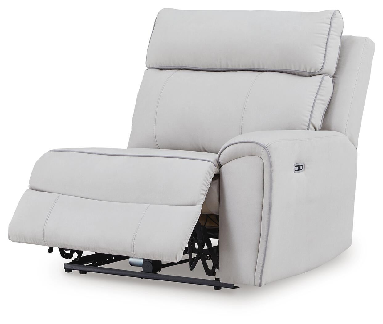 Social Pointe 7-Piece Reclining Sectional with Storage Consoles