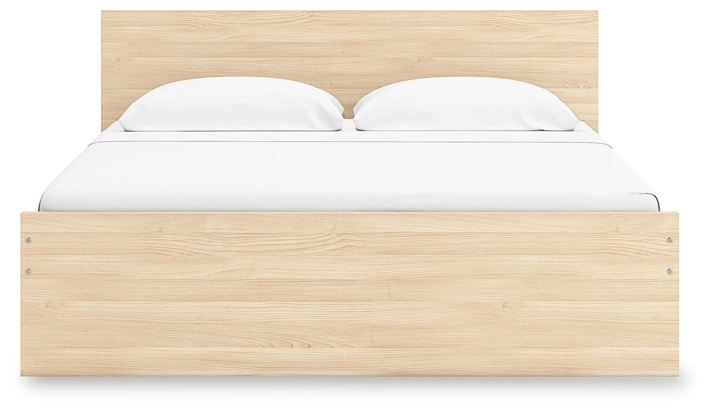 Ashley Express - Onita King Panel Platform Bed with 1 Side Storage