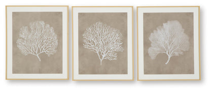 Ashley Express - Hendridge Wall Art Set (3/CN)