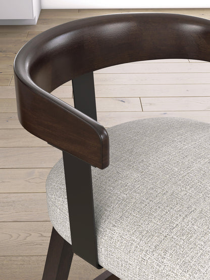 Ashley Express - Haddigan UPH Swivel Barstool (2/CN)