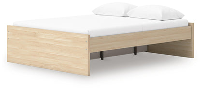 Ashley Express - Onita Queen Platform Bed with 1 Side Storage
