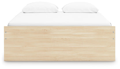 Ashley Express - Onita Queen Platform Bed with 1 Side Storage