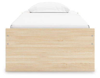 Ashley Express - Onita Twin Platform Bed with 1 Side Storage