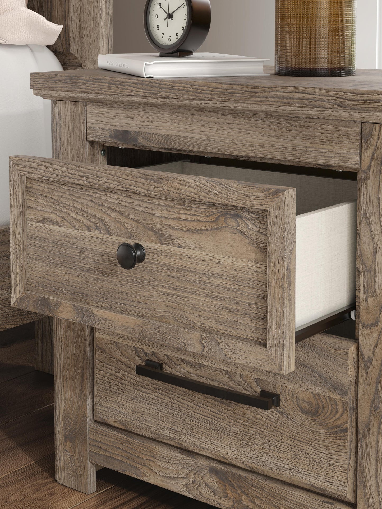 Ashley Express - Rusticott Two Drawer Night Stand