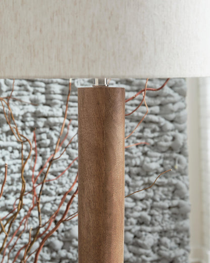 Ashley Express - Ailsa Wood Floor Lamp (1/CN)