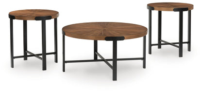 Ashley Express - Crosstrail Occasional Table Set (3/CN)
