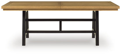 Galliden RECT Dining Room EXT Table