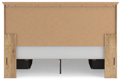 Makidern King Panel Storage Bed