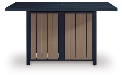 East Beach RECT Bar Table w/Fire Pit