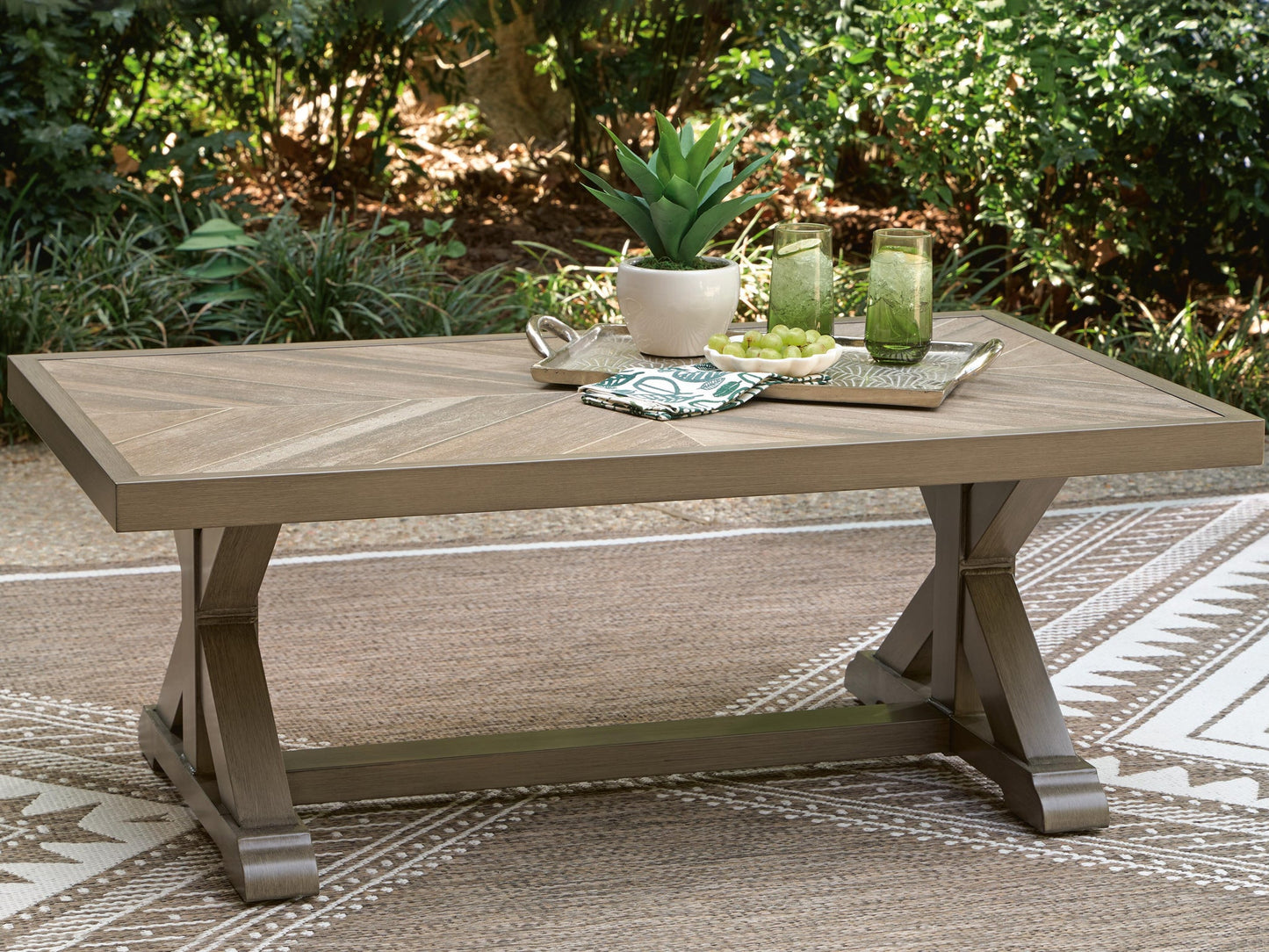 Ashley Express - Laguna Heights Rectangular Cocktail Table