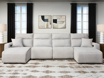 Modmax II 4-Piece Power Reclining Sectional with Chaise