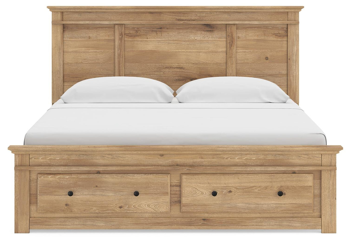 Makidern King Panel Storage Bed