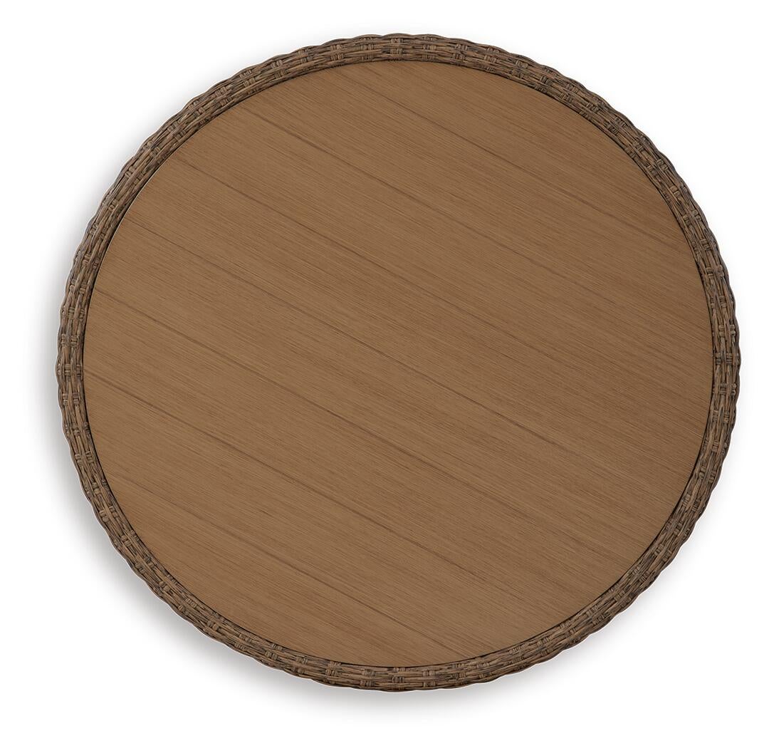 Ashley Express - Double Point Round Cocktail Table