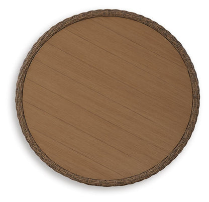 Ashley Express - Double Point Round Cocktail Table