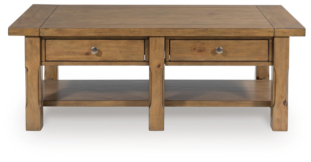 Ashley Express - Vandenmore Rectangular Cocktail Table