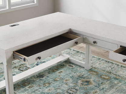 Robbinsdale L-Shaped Home Office Desk