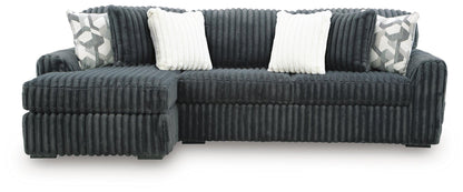 Midnight-Madness 2-Piece Sectional Sofa Chaise
