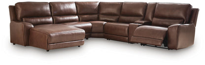 DeepWakes 6-Piece Power Reclining Sectional with Chaise