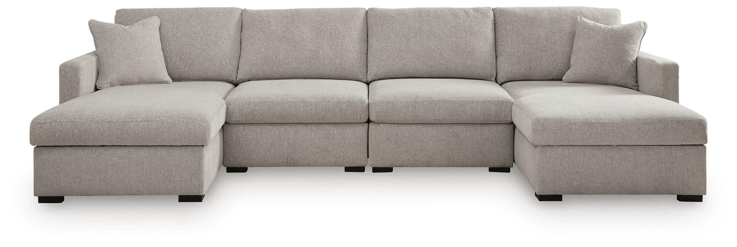 ModMax Luxe 4-Piece Double Chaise Sectional