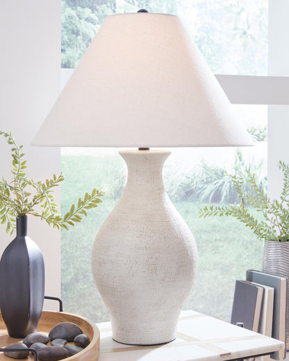 Ashley Express - Ashbend Ceramic Table Lamp (1/CN)