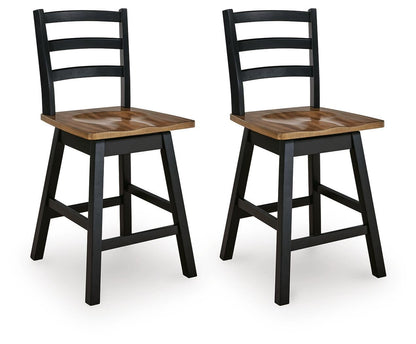 Ashley Express - Wildenauer Swivel Stool (2/CN)