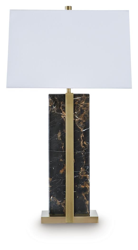 Ashley Express - Neonish Marble Table Lamp (1/CN)