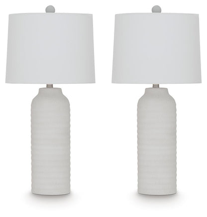 Ashley Express - Vauville Poly Table Lamp (2/CN)
