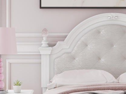 Kozlani Full Upholstered Panel Bed with Storage