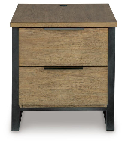 Ashley Express - Montia Rectangular End Table