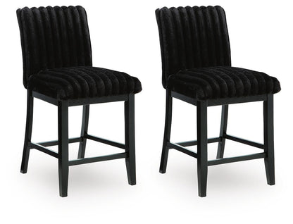 Ashley Express - Mervannie Upholstered Barstool (2/CN)