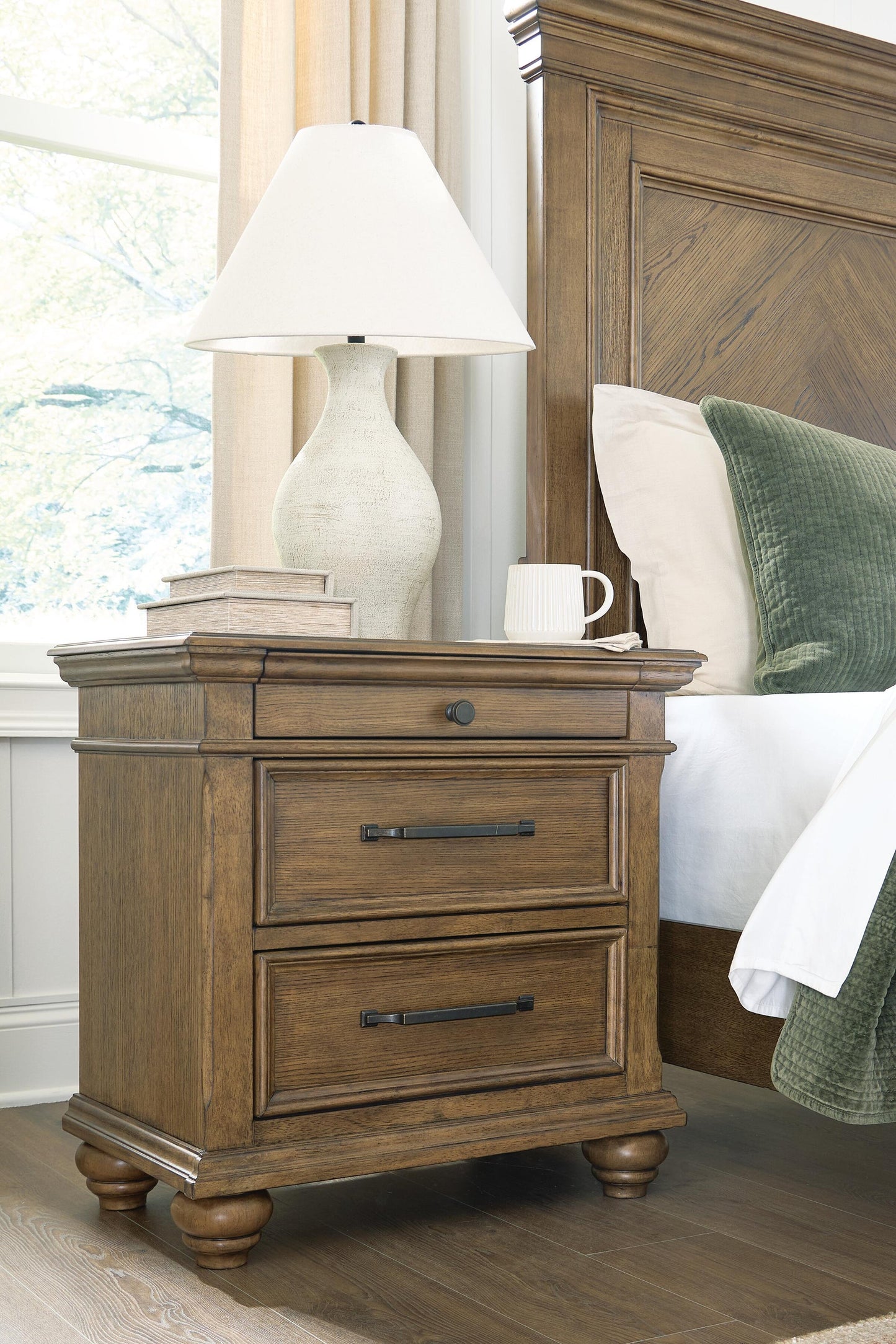 Ashley Express - Karallin Three Drawer Night Stand