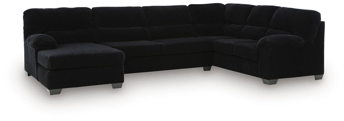 SimpleJoy 3-Piece Sectional with Chaise