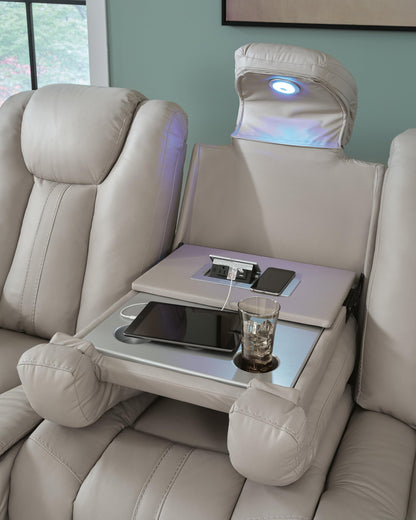 Elevate Edges REC Sofa w/Drop Down Table