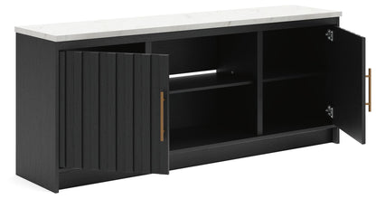 Cadmori XL TV Stand w/Fireplace Option
