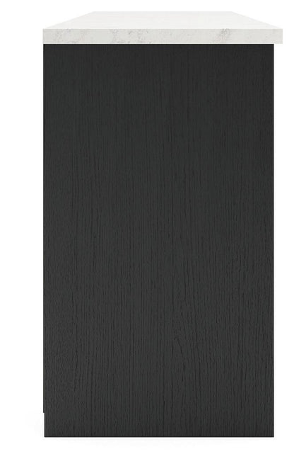 Cadmori XL TV Stand w/Fireplace Option
