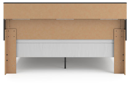 Broachmyn King Bookcase Panel Bed