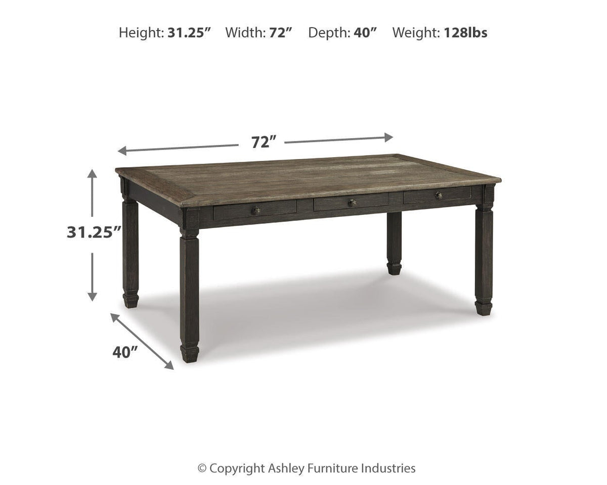 Tyler Creek Dining Table and 6 Chairs