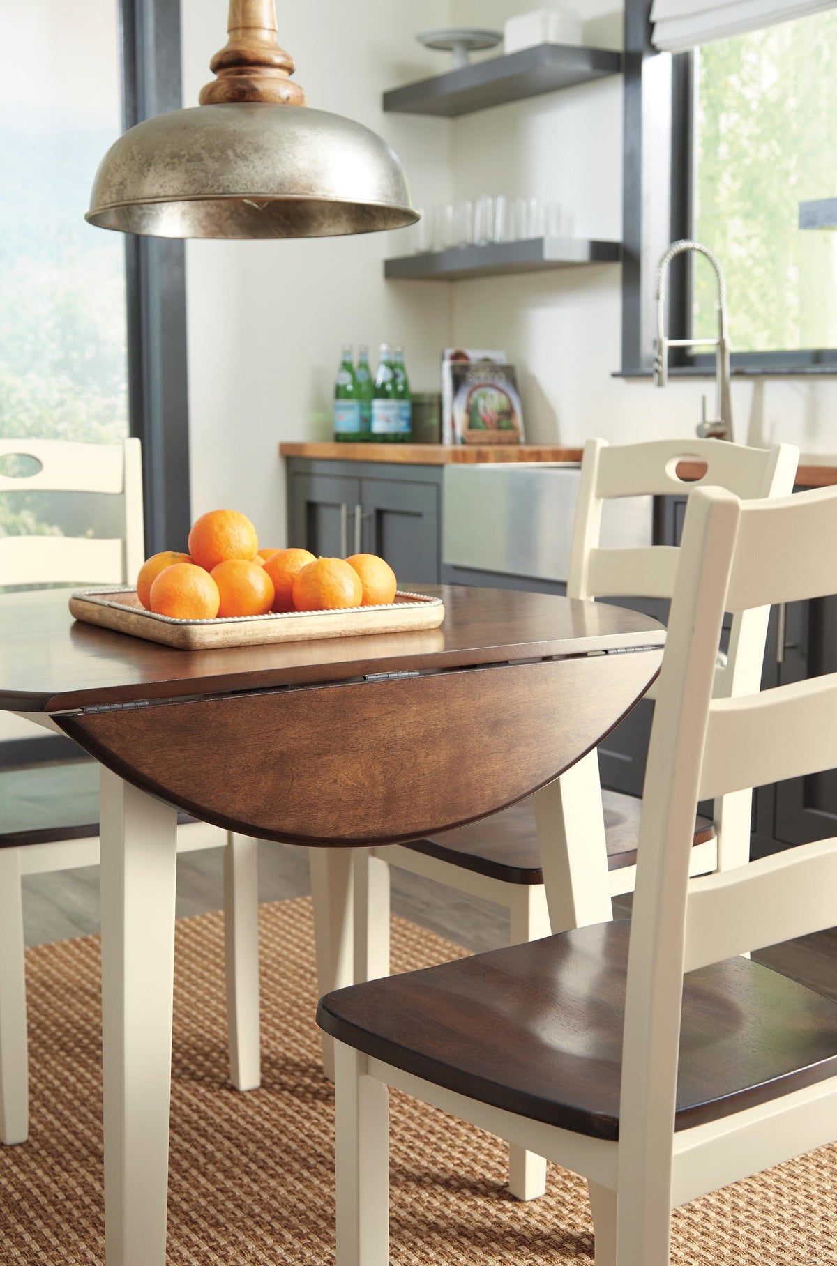 Ashley Express - Woodanville Dining Table and 4 Chairs