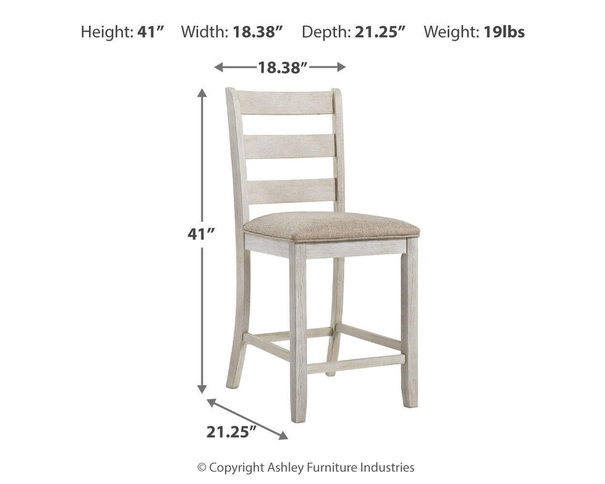 Ashley Express - Skempton Counter Height Dining Table and 4 Barstools