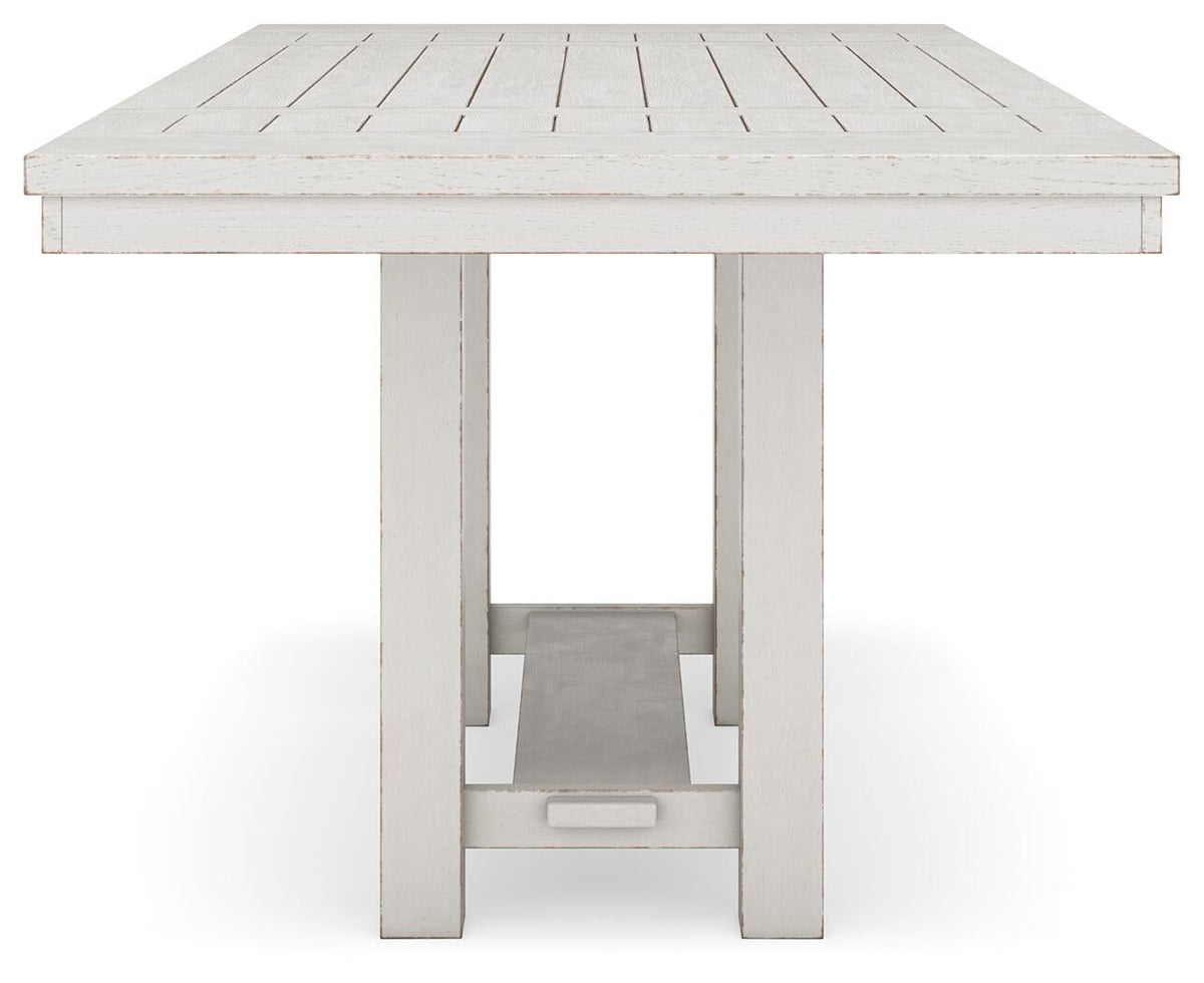 Robbinsdale Counter Height Dining Table and 10 Barstools