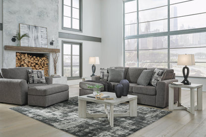 Gardiner Sofa Chaise with Ottoman