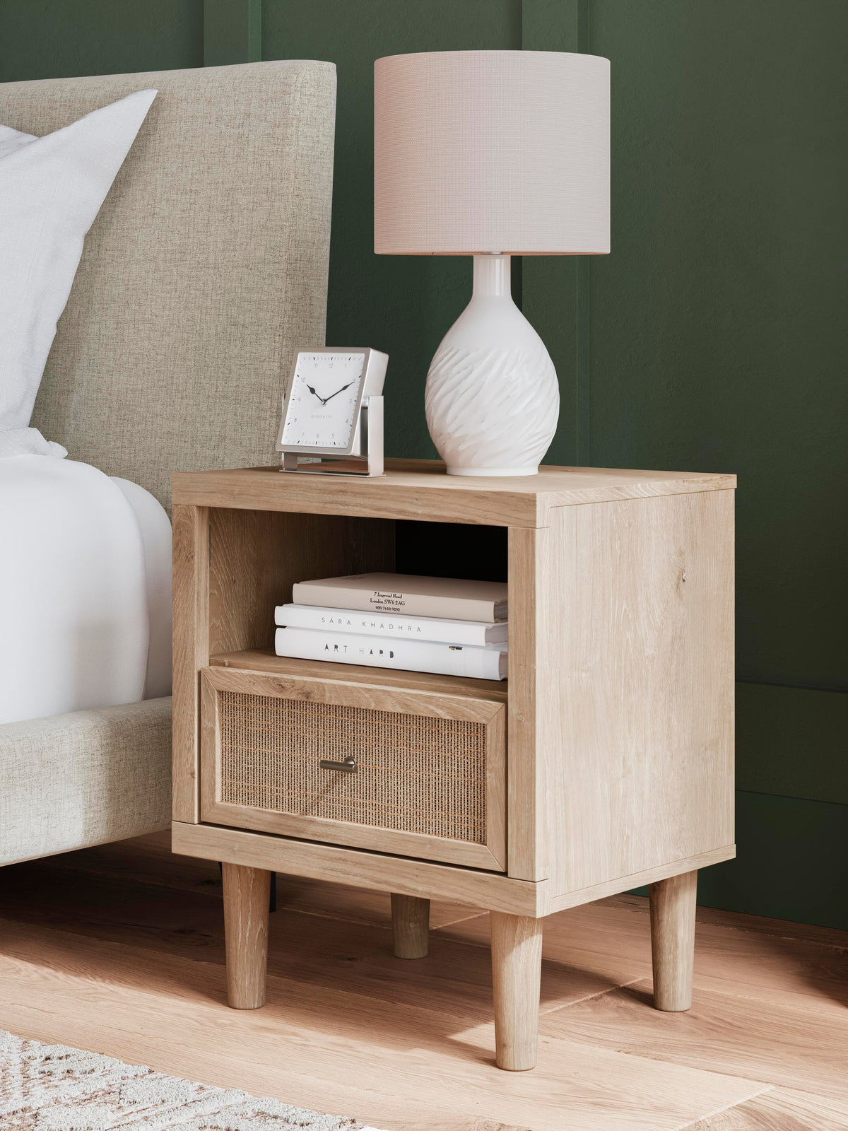 Cielden Queen Panel Headboard, Dresser, Mirror and Nightstand