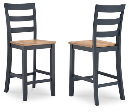 Ashley Express - Gesthaven Counter Height Dining Table and 2 Barstools