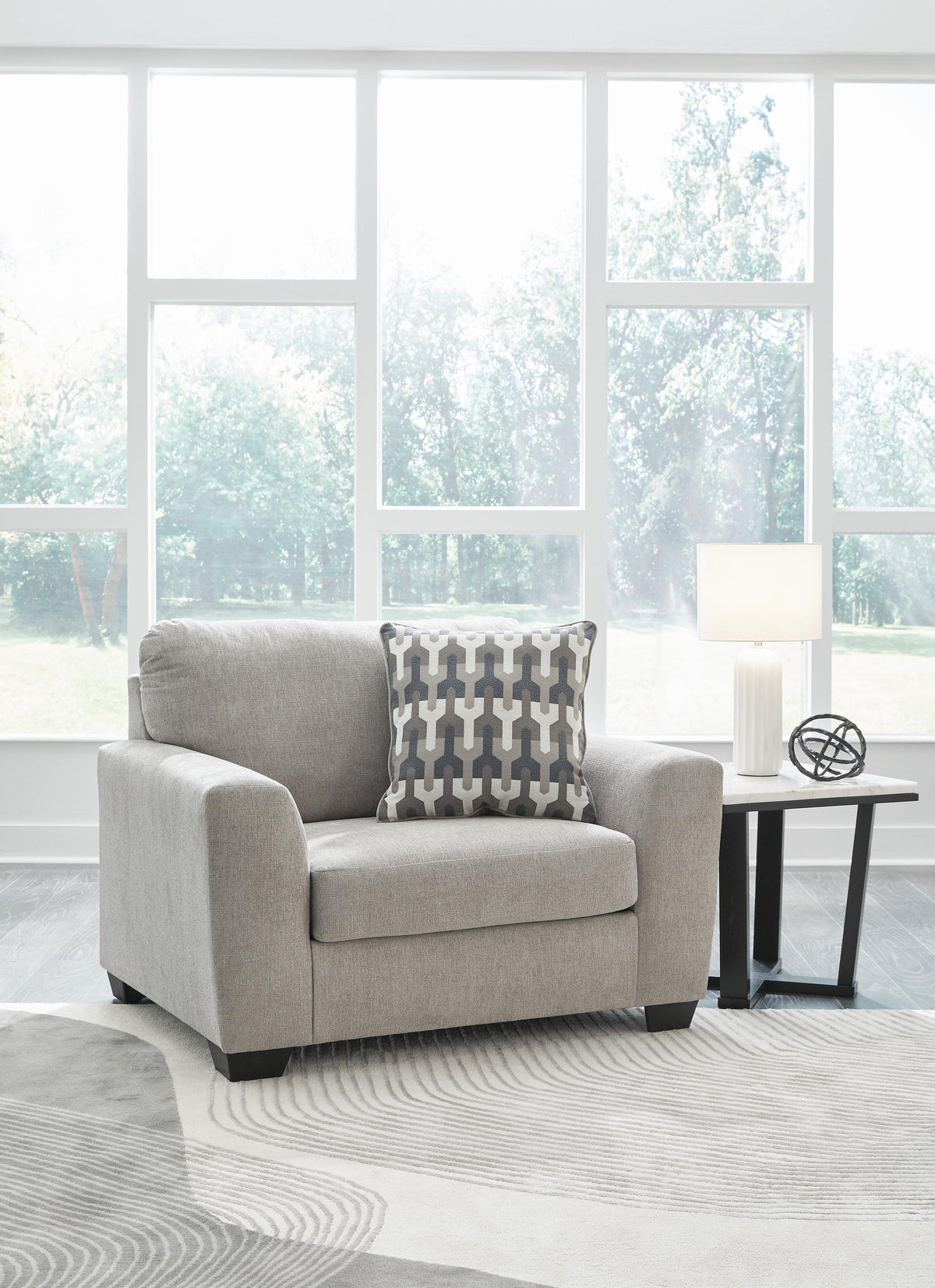 Avenal Park Chair and Ottoman