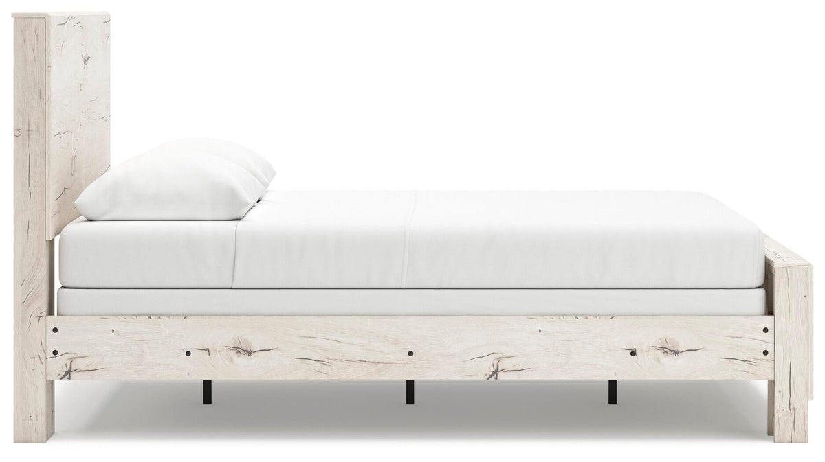 Lawroy Queen Panel Bed, Dresser and Mirror