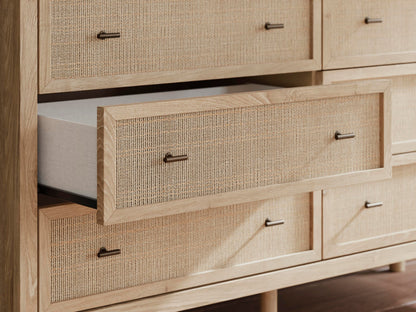 Cielden King Panel Headboard, Dresser, Mirror and Nightstand