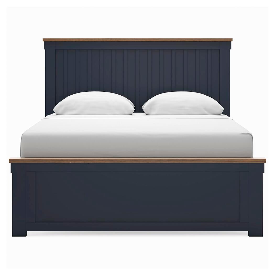 Landocken Queen Panel Bed, Dresser, Mirror and Nightstand