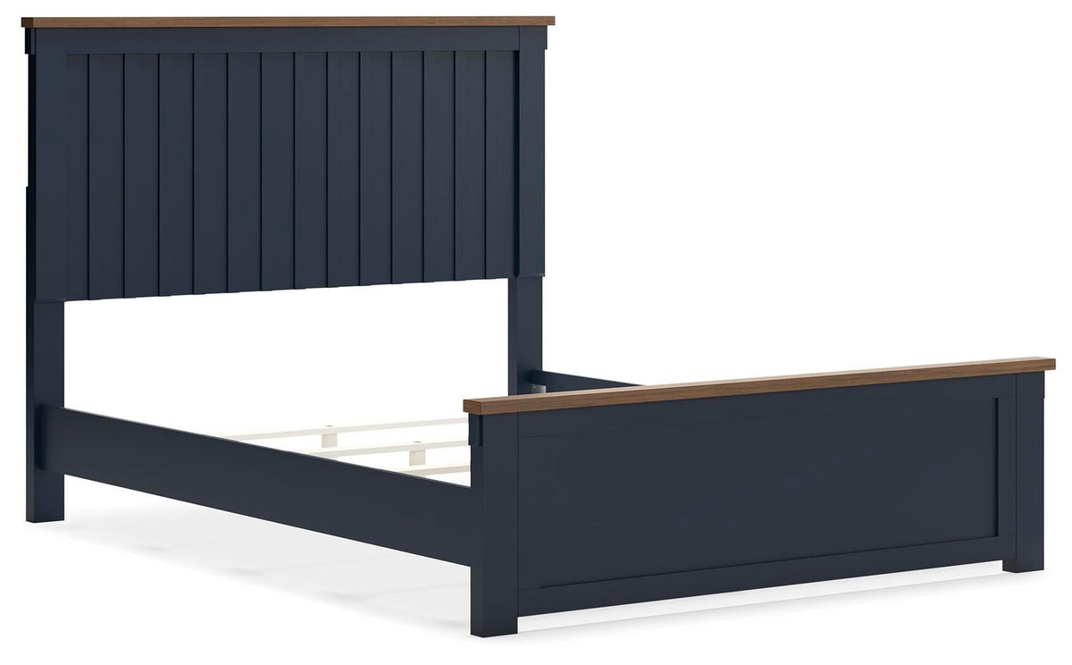 Landocken Queen Panel Bed, Dresser, Mirror and Nightstand