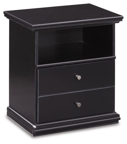 Maribel Queen Panel Bed, Dresser, Mirror and Nightstand